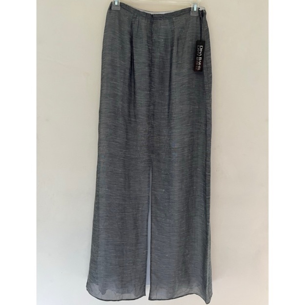 New with tags - Vintage Dina Bar-El Silver Maxi skirt - Size 8 -Circa 90’s- 140$